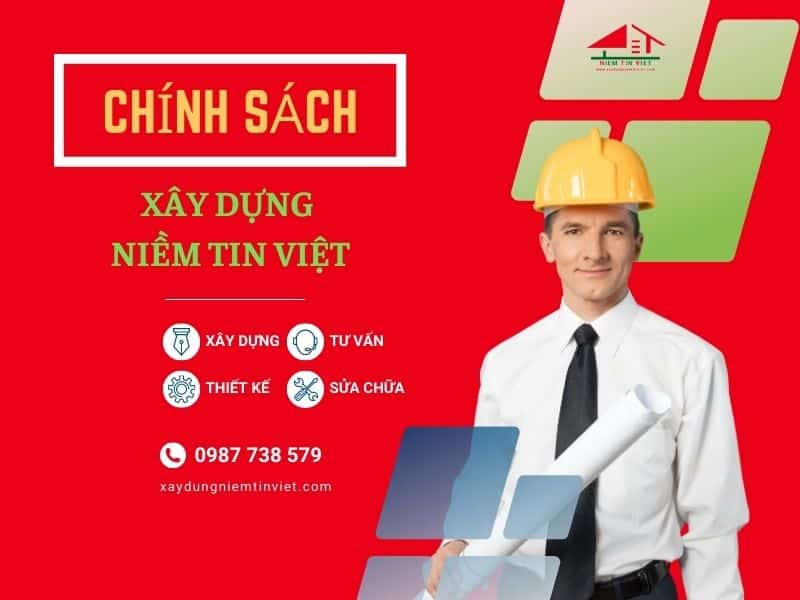 Chính sách chất lượng dịch vụ Xây dựng Niềm Tin Việt