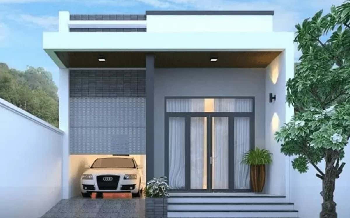 Nhà cấp 4 mái bằng