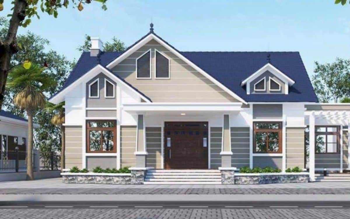 Nhà cấp 4 mái thái
