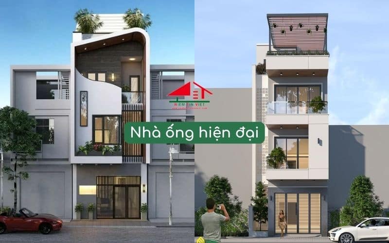 Xây nhà 1 tỷ ở quê với mẫu nhà ống
