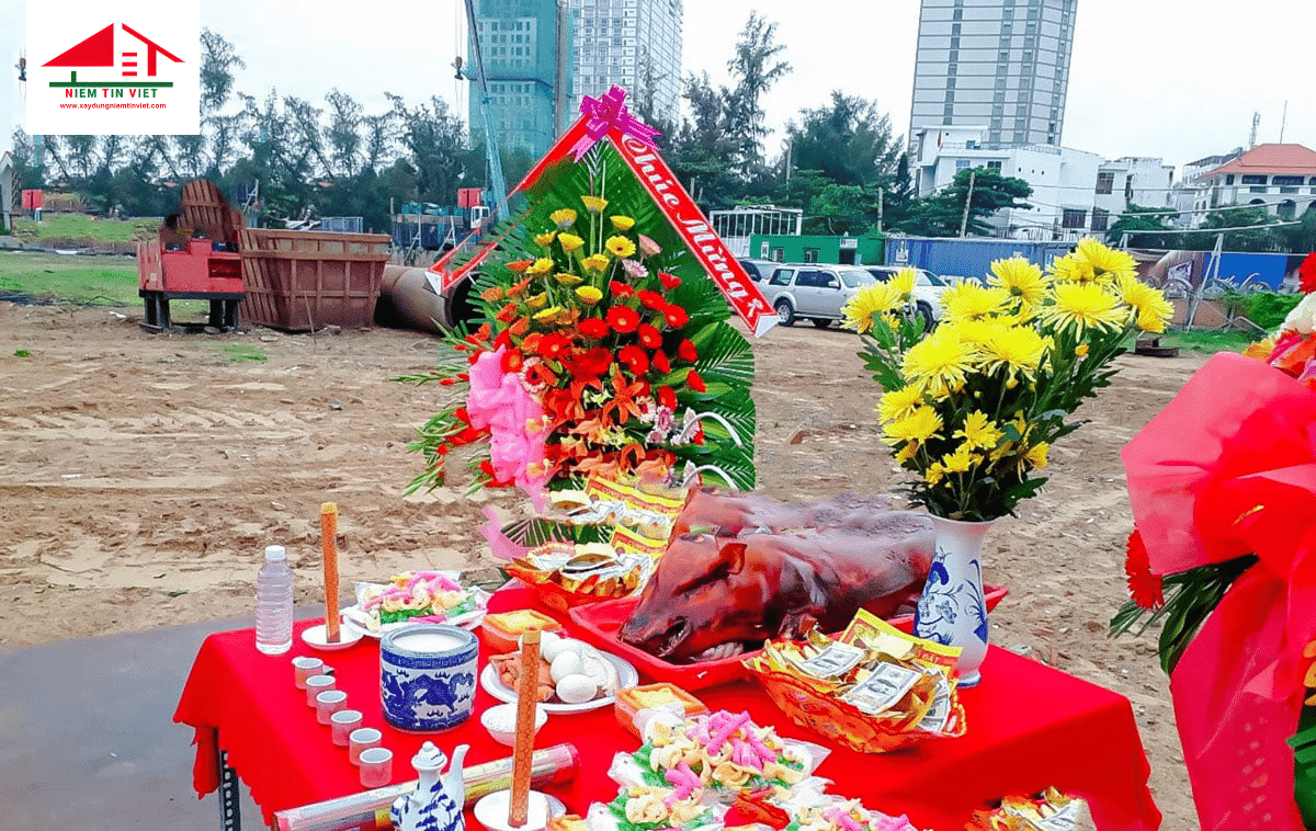 Cúng động thổ xây nhà