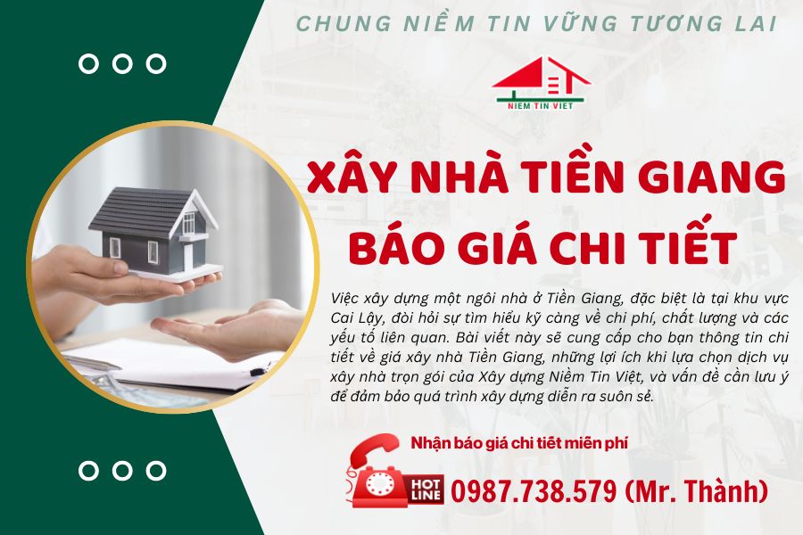 Xây nhà Tiền Giang Cai Lậy