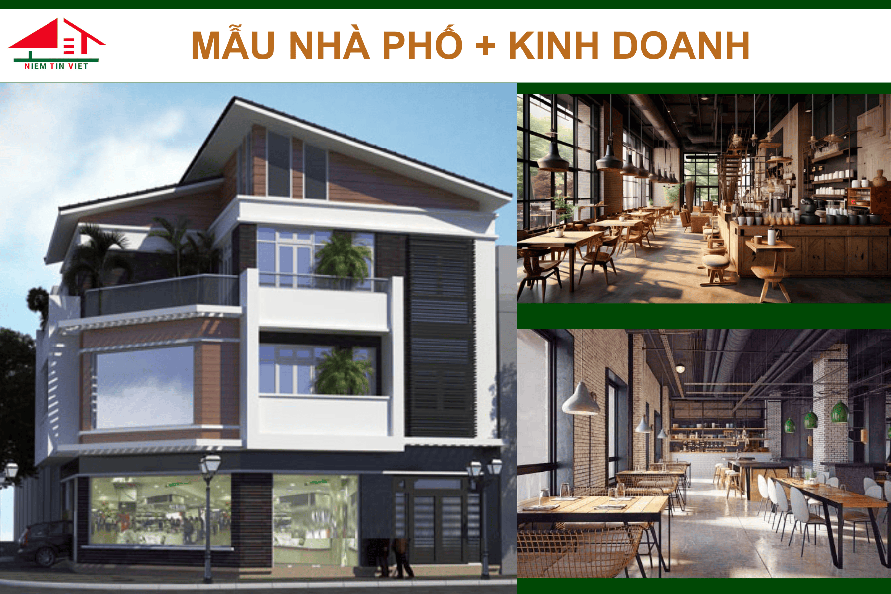 Xâu nhà trọn gói quận 9 - mẫu nhà phố - kinh doanh