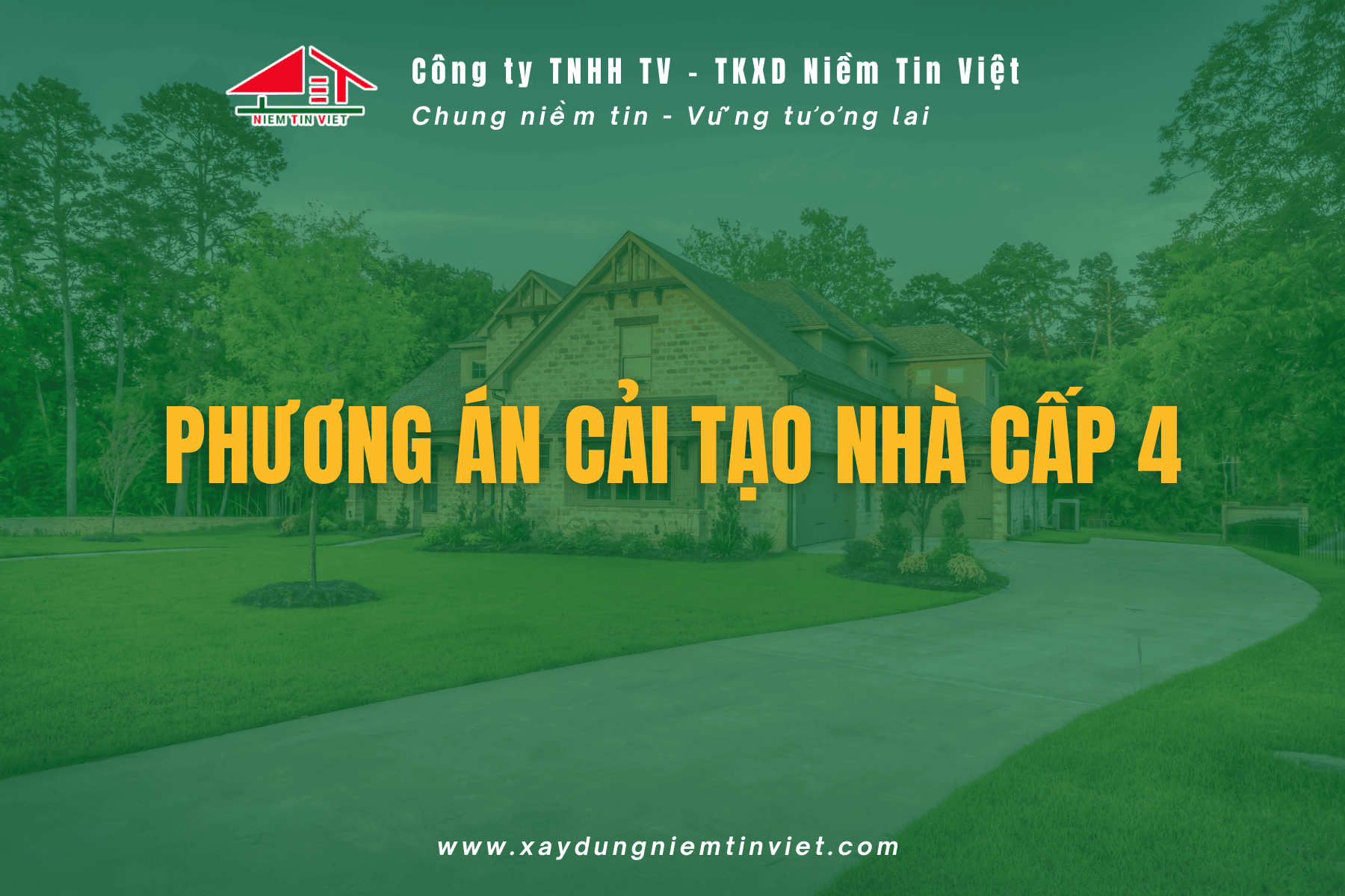 Phương án cải tạo nhà cấp 4