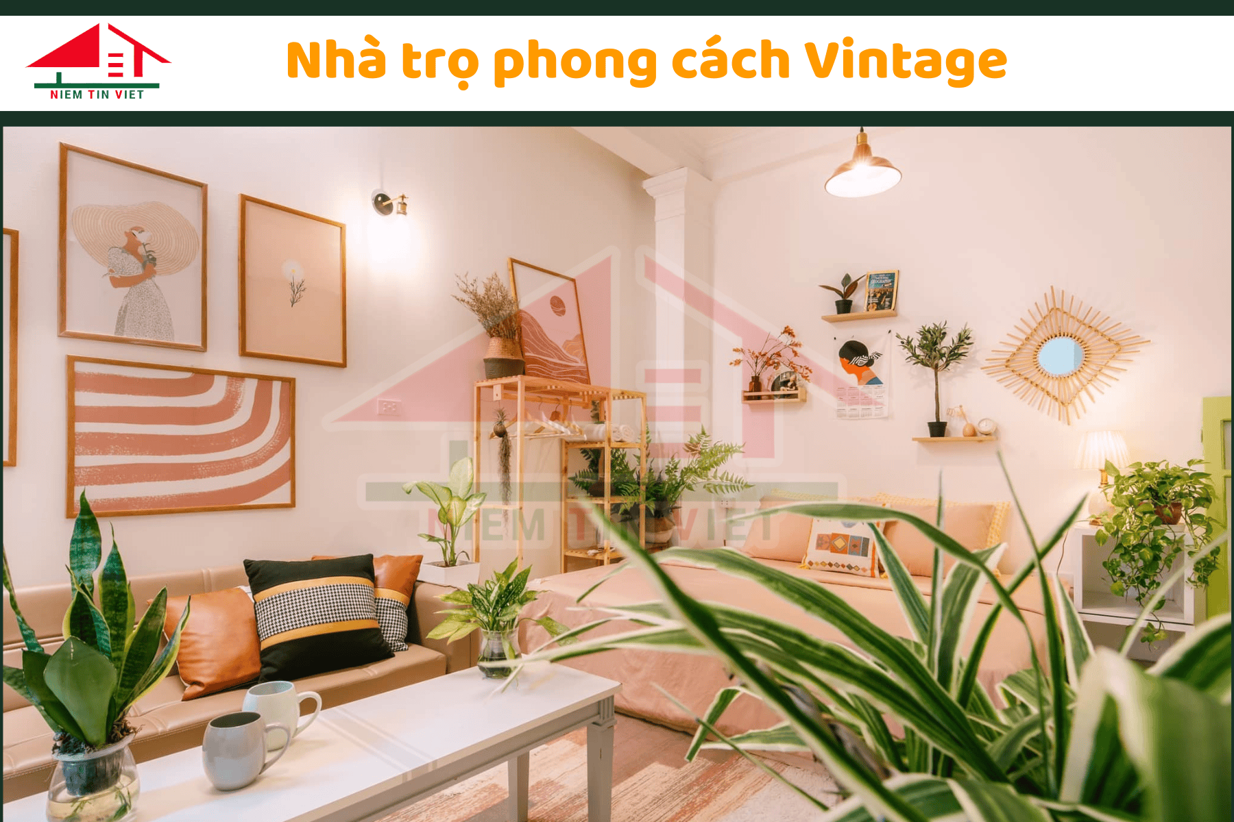Cải tạo nhà trọ Vintage
