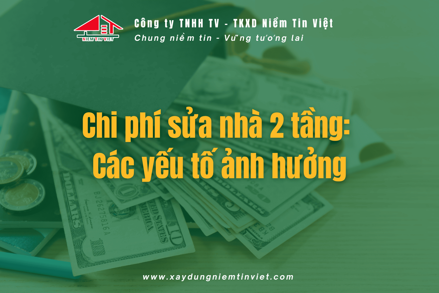 Yếu tố ảnh hưởng đến cải tạo nhà 2 tầng