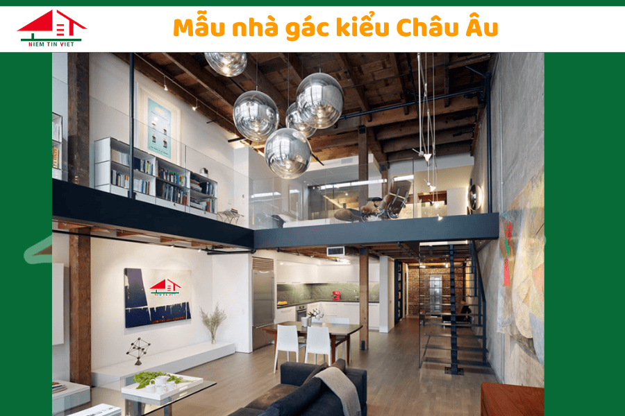Xây nhà gác lửng - Châu Âu