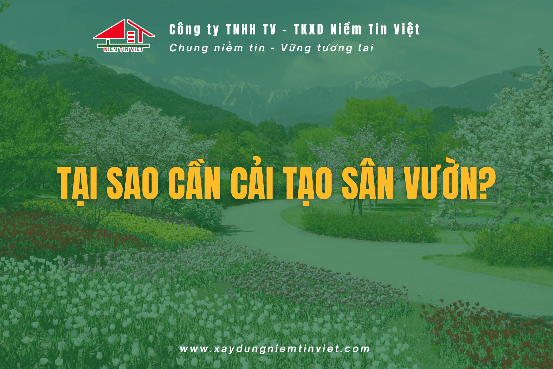 Tại sao cần cải tạo vườn nhà