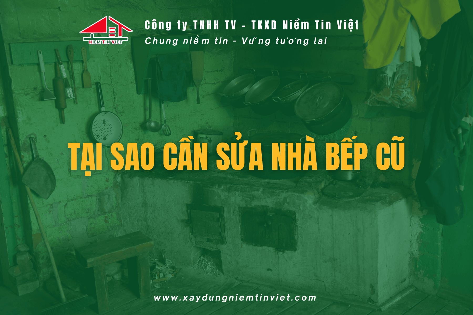 Tại sao cần sửa nhà bếp cũ