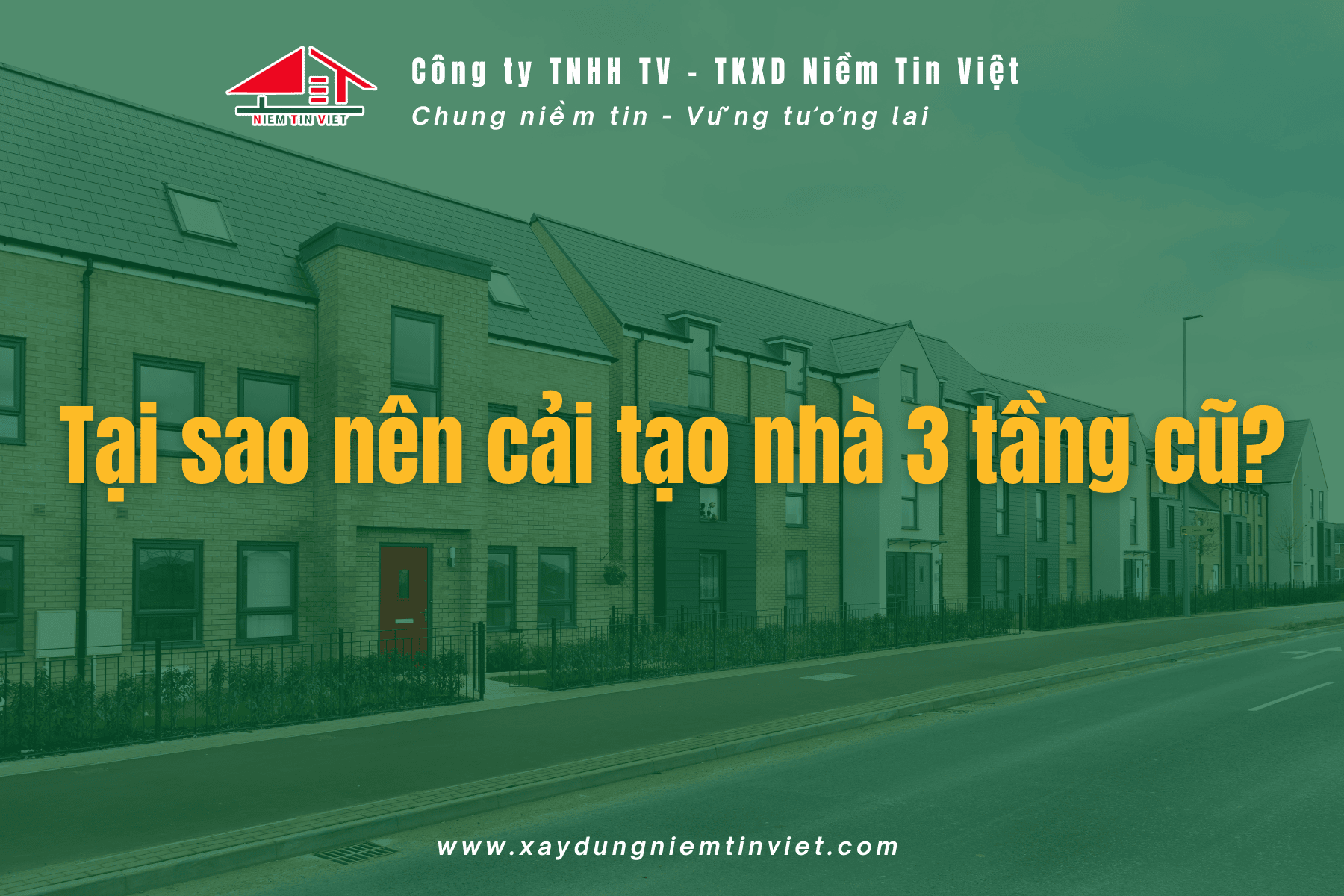 Tại sao nên sửa nhà 3 tầng