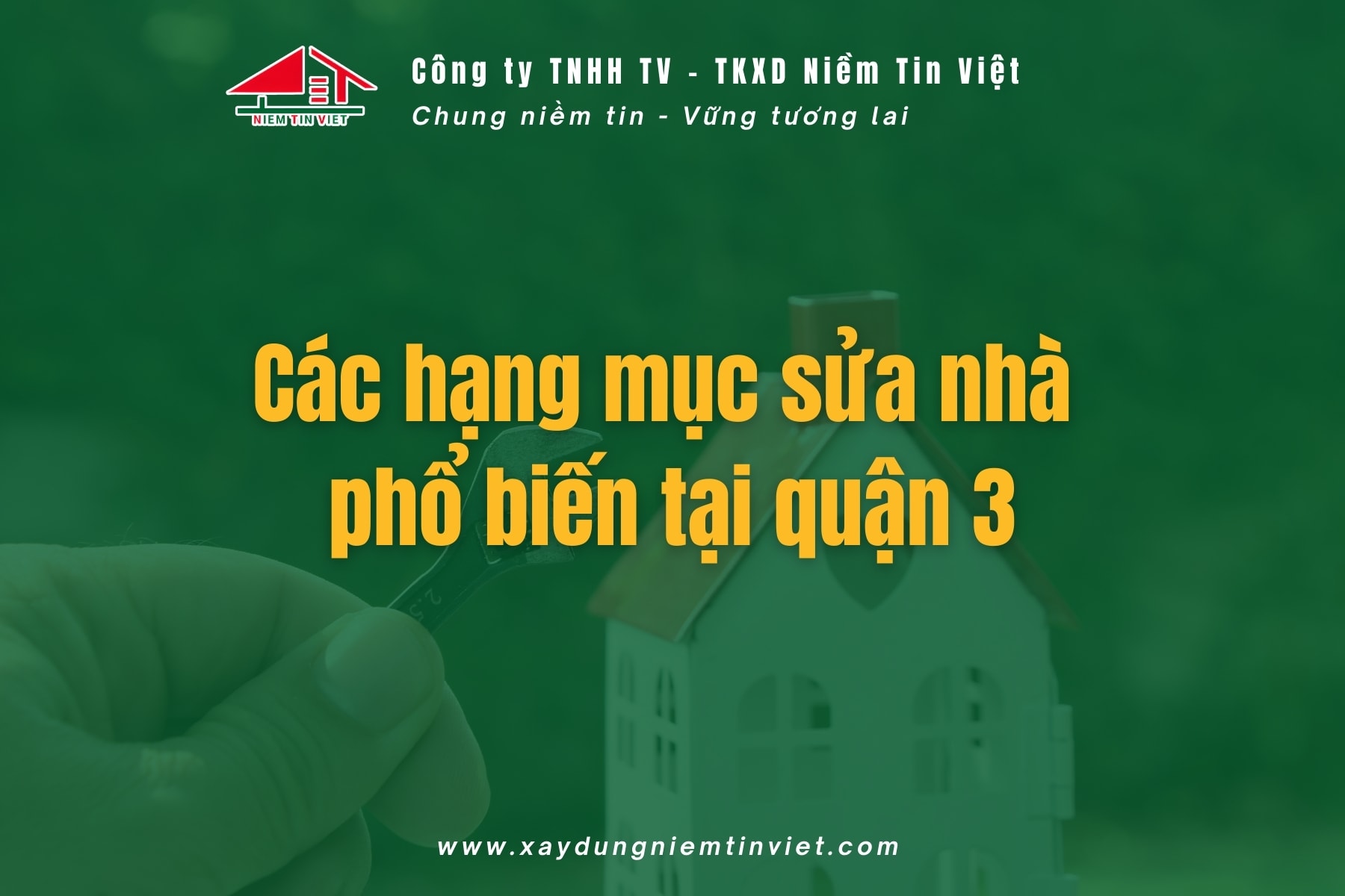 Các hạng mục sửa nhà quận 3