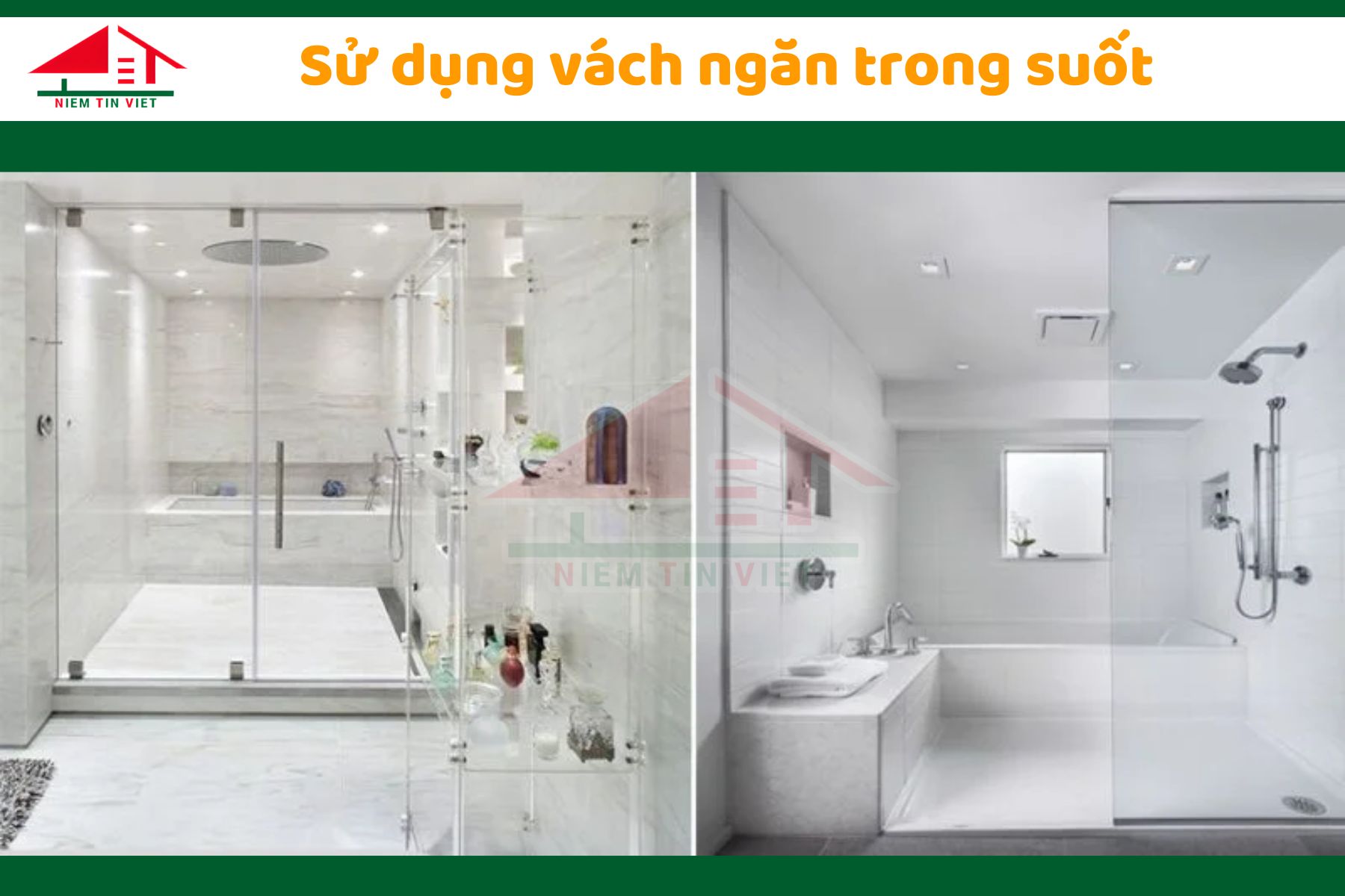 Cải tạo nhà vệ sinh cửa trong suốt