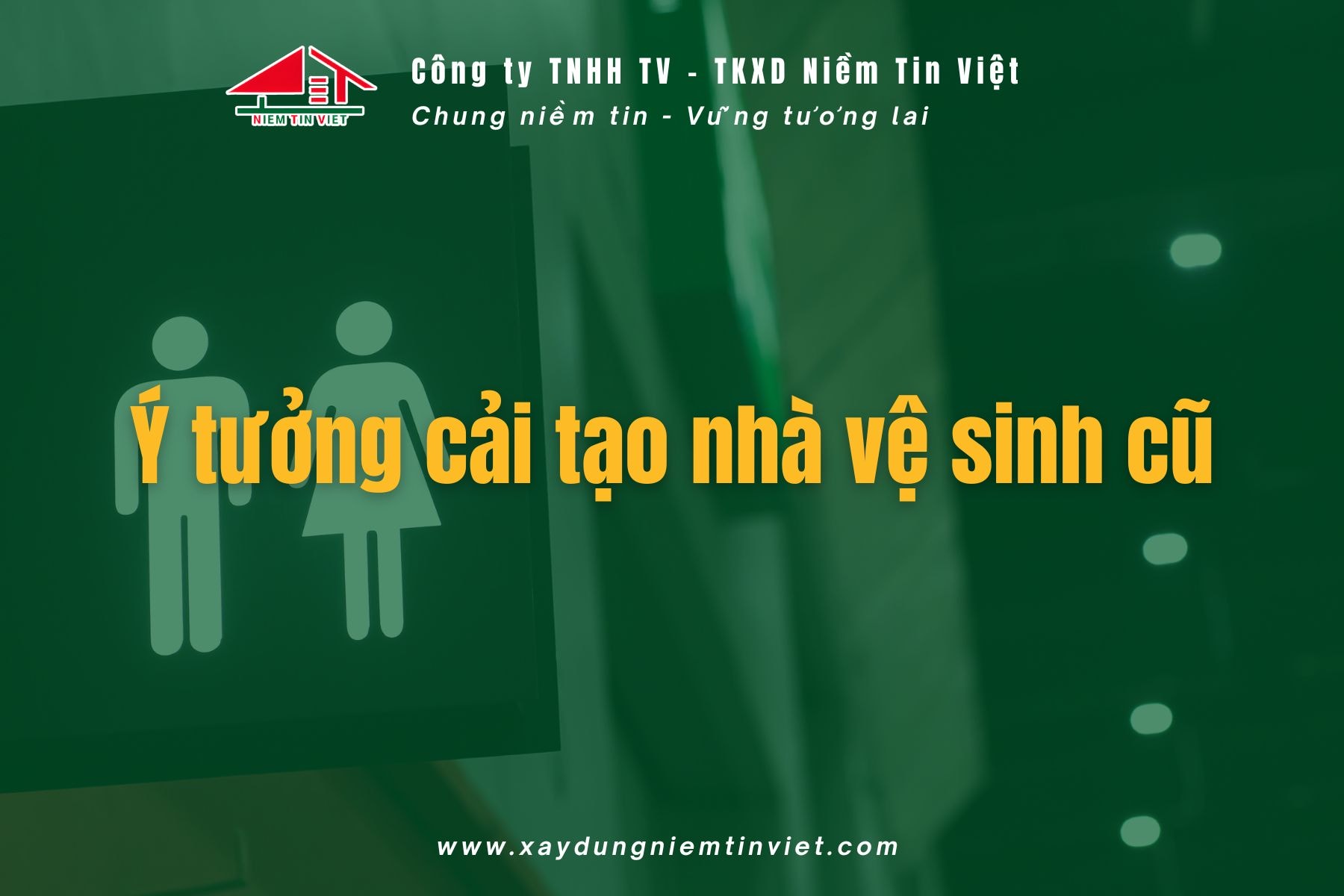 Ý tưởng cải tạo nhà vệ sinh