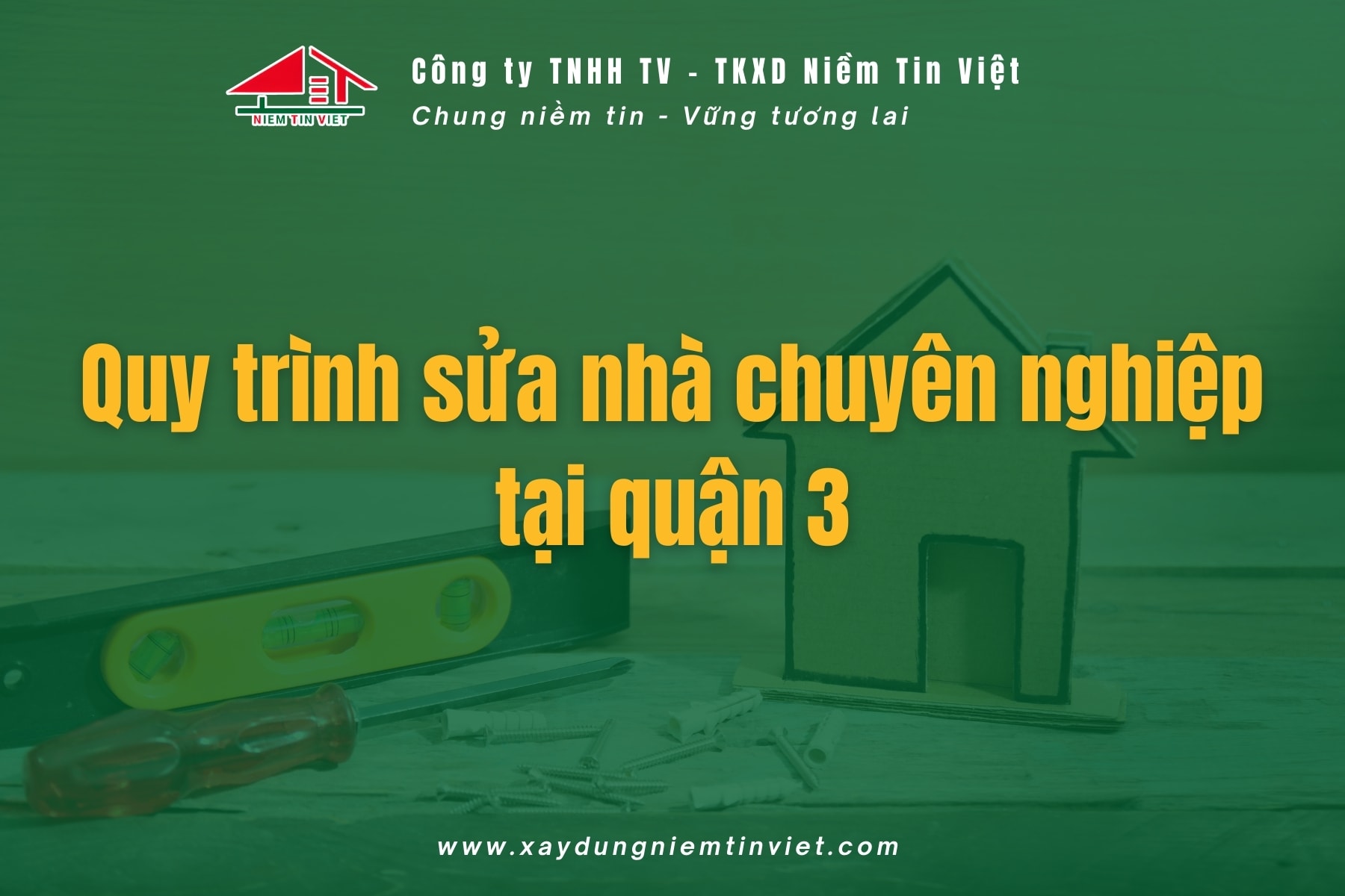 Quy trình sửa nhà quận 3