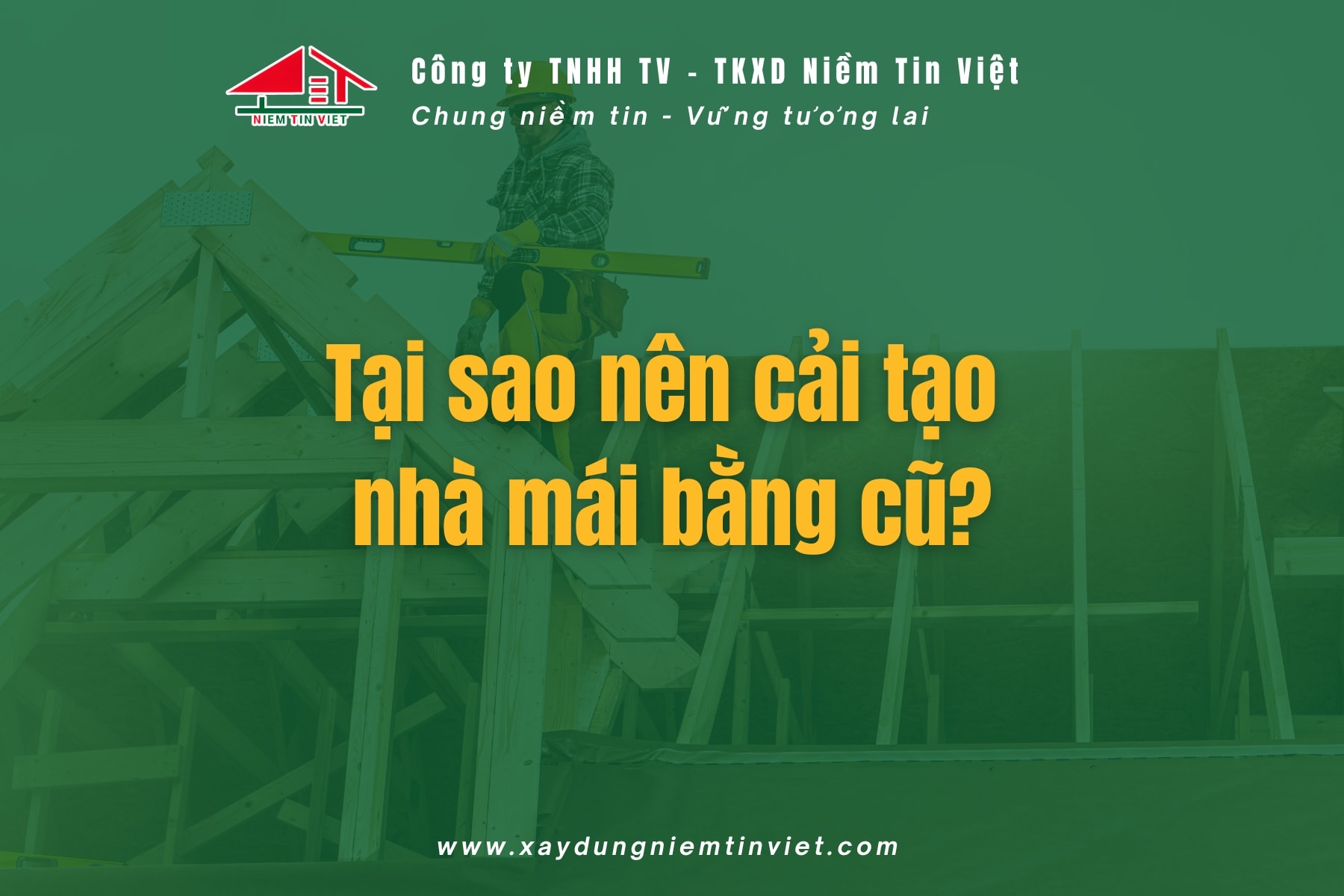 Tại sao nên cải tạo nhà mái bằng