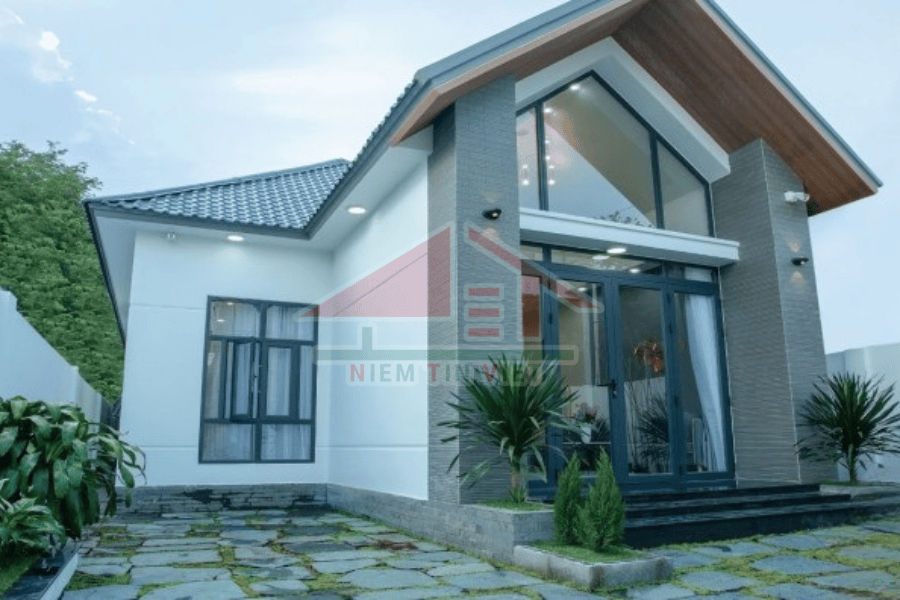 Xây nhà 500 triệu đồng - cấp 4 mái Thái