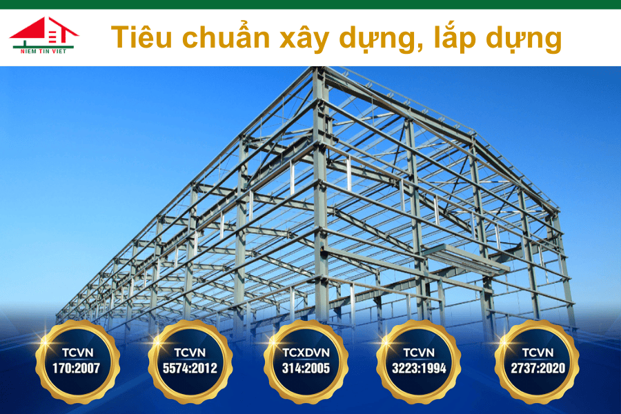 Tiêu chuẩn xây nhà khung thép