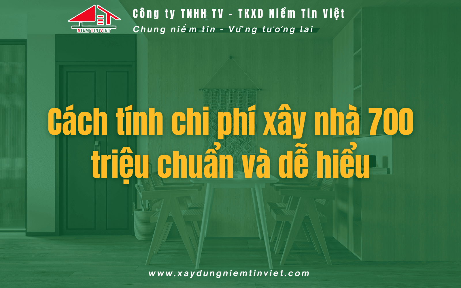 Xây nhà 700 triêu như thế nào