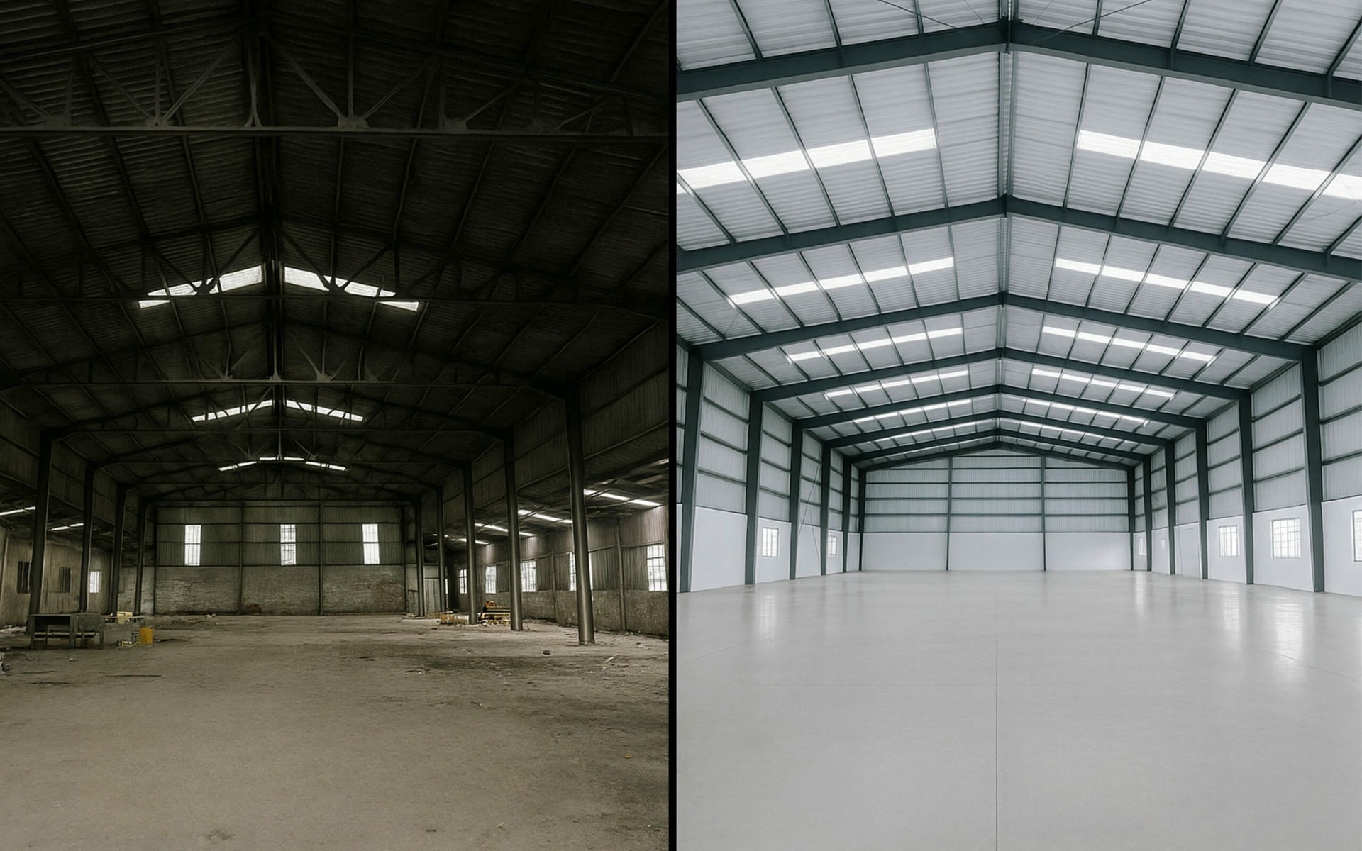 Cải tạo nhà xưởng Bến Lức Long An