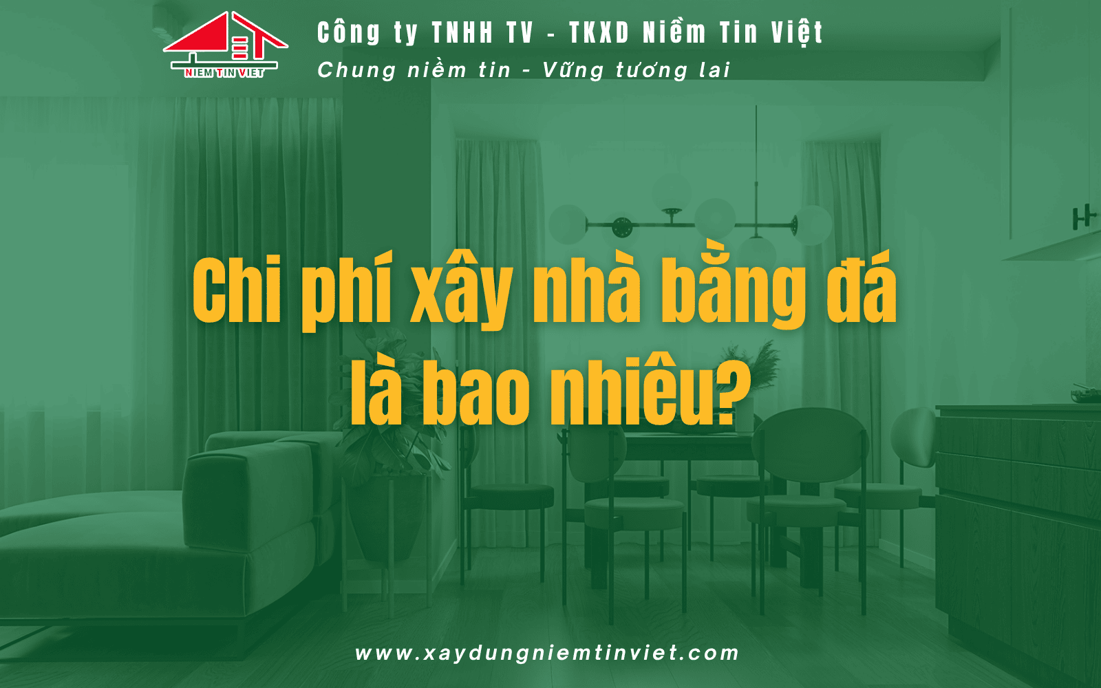 Chi phí xây nhà bằng đá là bao nhiêu?