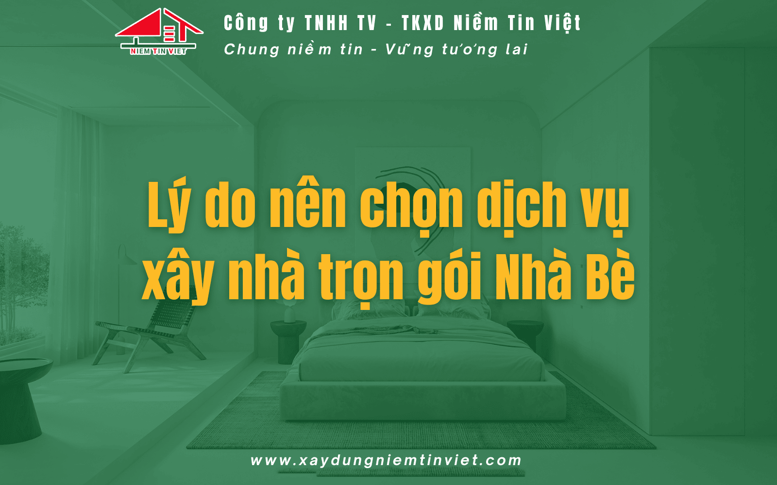 Lý do nên chọn xây nhà trọn gói Nhà bè