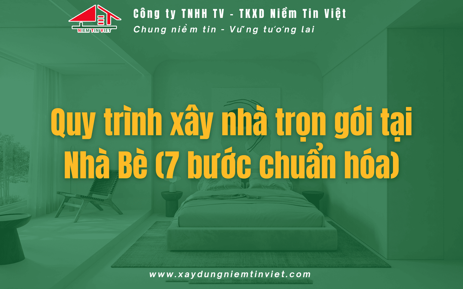 Quy trình xây nhà trọn gói Nhà Bè