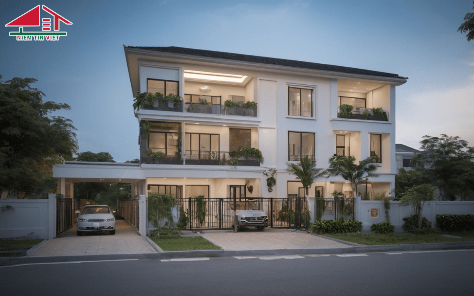 Xây biệt thự trọn gói Tân Phú