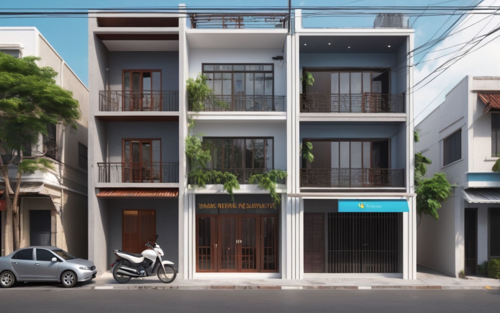 Xây nhà phố trọn gói tại Bình Chánh