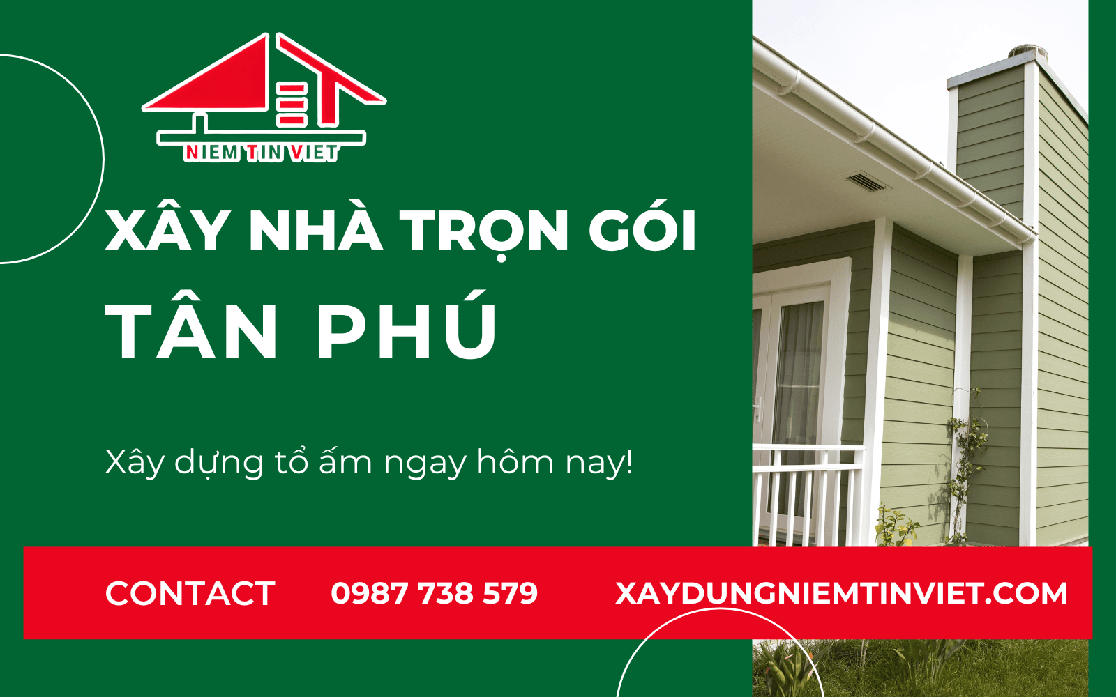 Xây nhà trọn gói Tân Phú