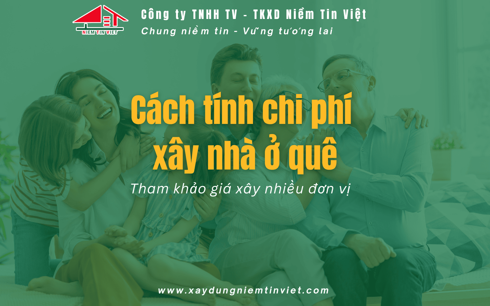 cách tính chi phí xây nhà ở quê hết bao nhiêu tiền