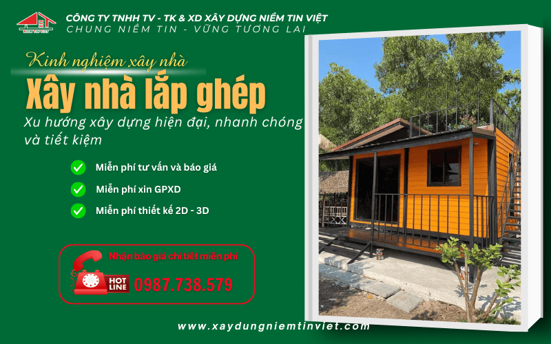 Xây nhà lắp ghép