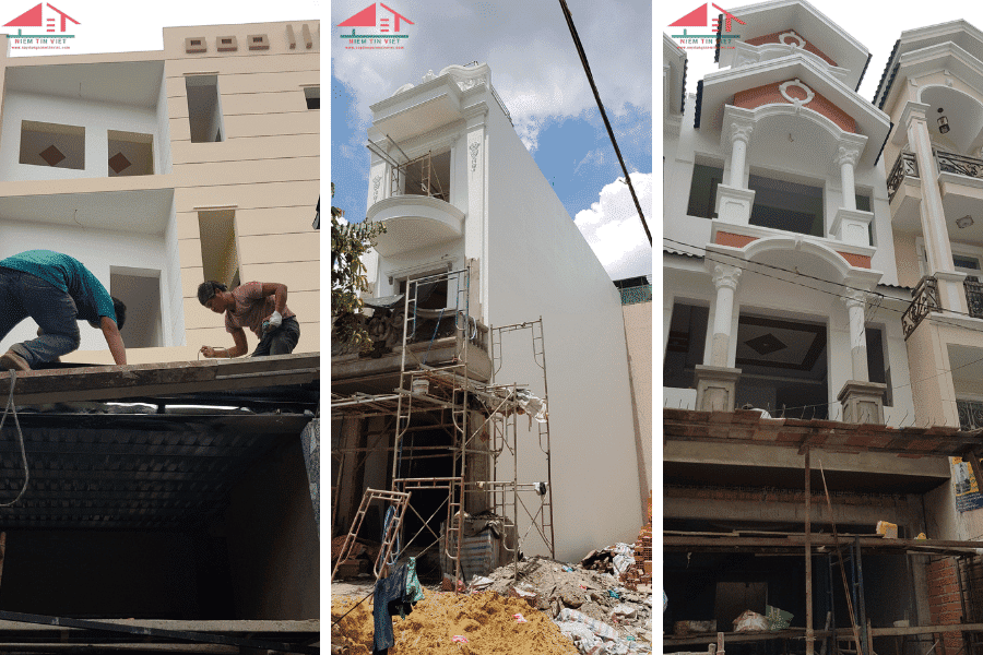 Thi công hoàn thiện nhà