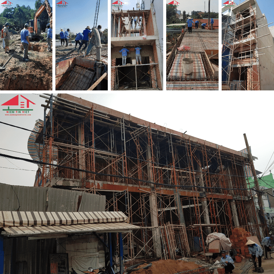 Thi công xây dựng phần thô uy tín