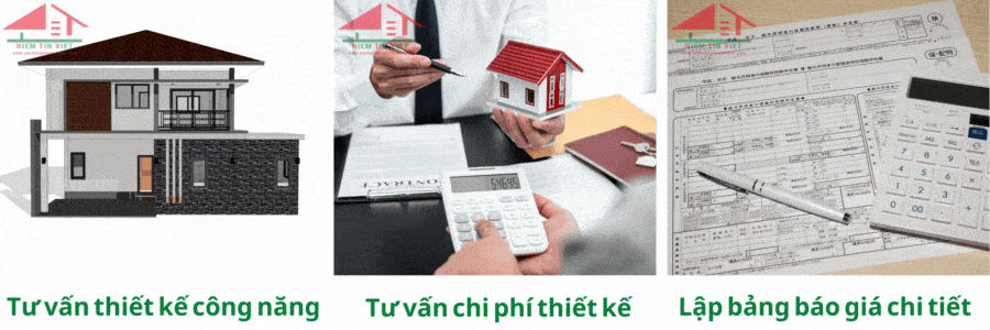 Tư vấn báo giá thiết kế cho khách hàng xây nhà trọn gói